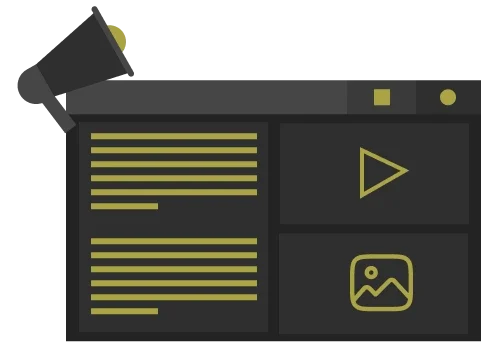 template of content marketing, transparent image,quality design